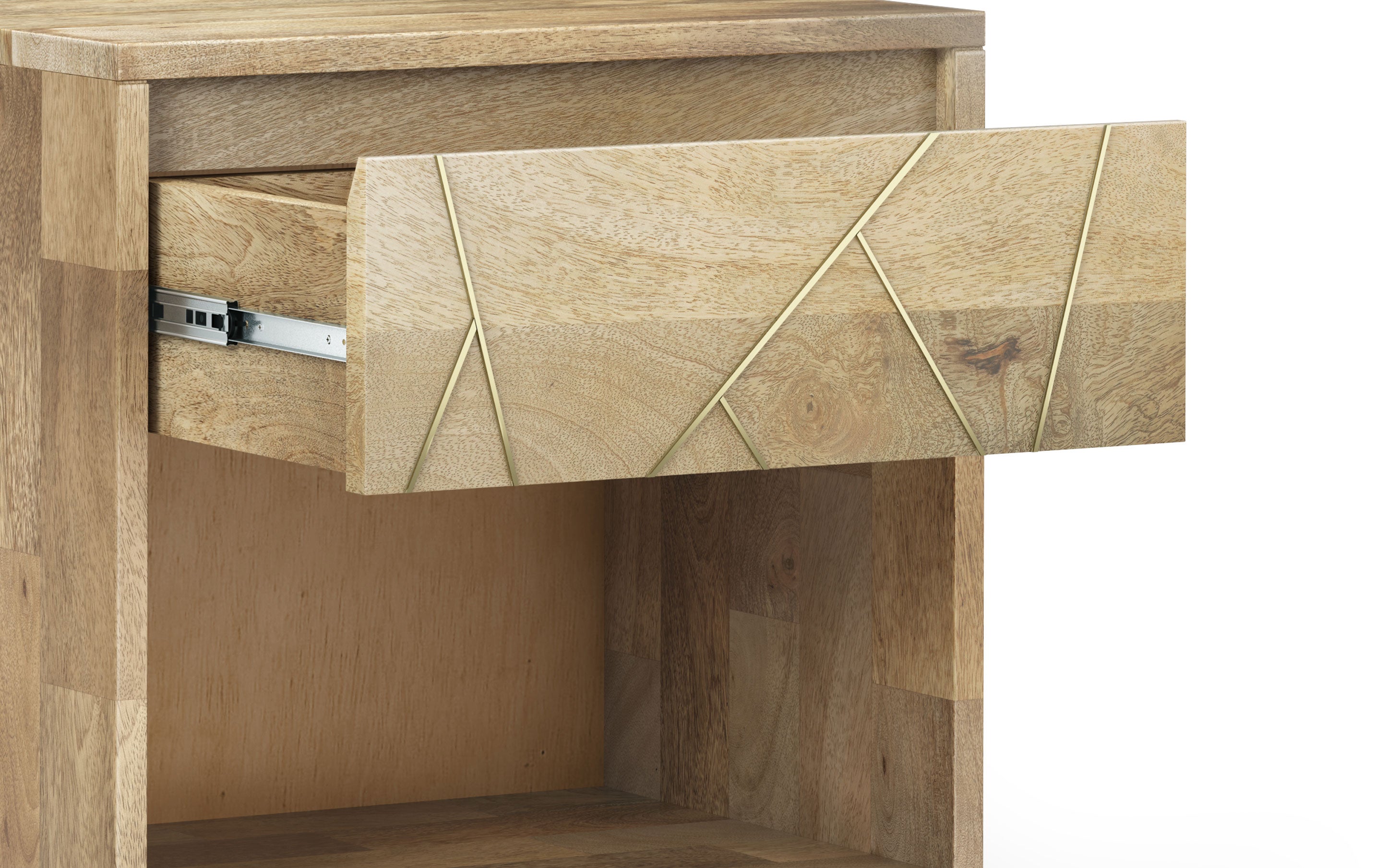 Jager Bedside Table in Mango