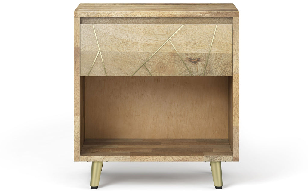 Jager Bedside Table in Mango