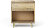 Jager Bedside Table in Mango
