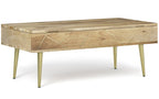 Jager Large Lift Top Coffee Table in Mango