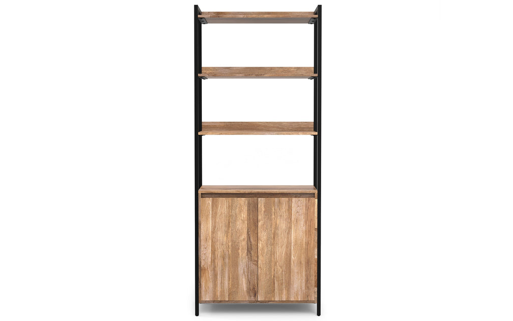Kelsey Large Bookshelf with Cabinet
