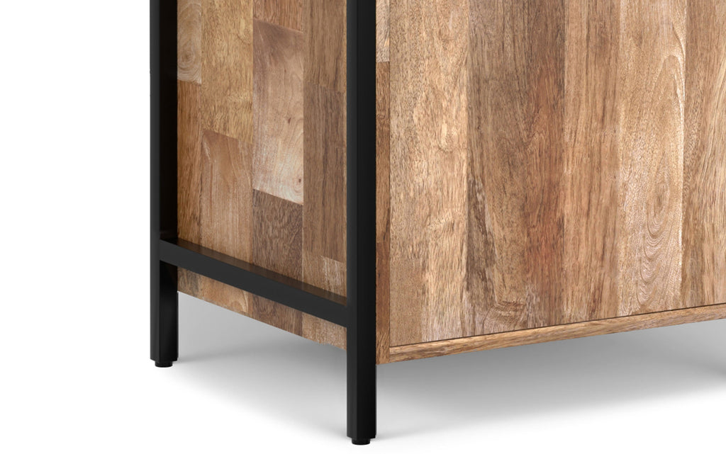 Kelsey Narrow Bookshelf with Cabinet