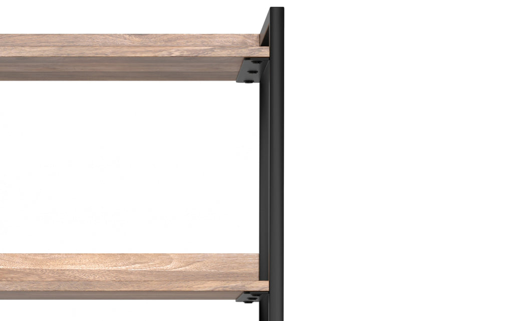 Kelsey Narrow Bookshelf with Cabinet