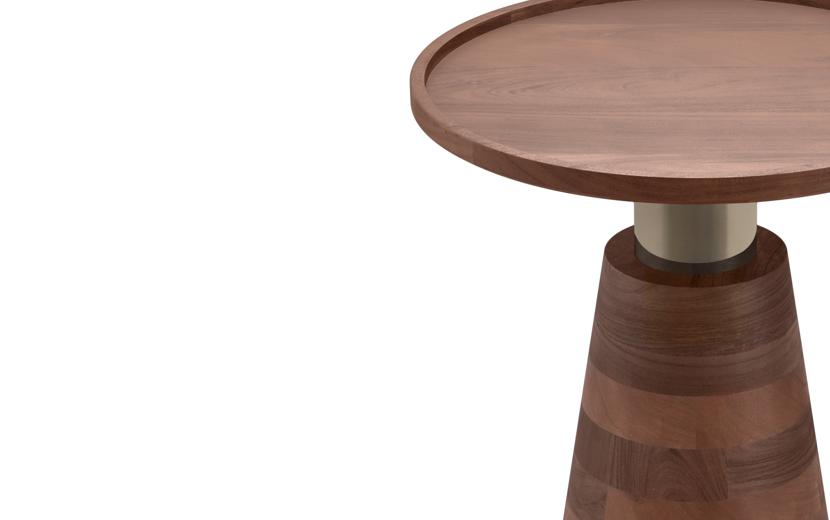 Kramer Side Table in Acacia