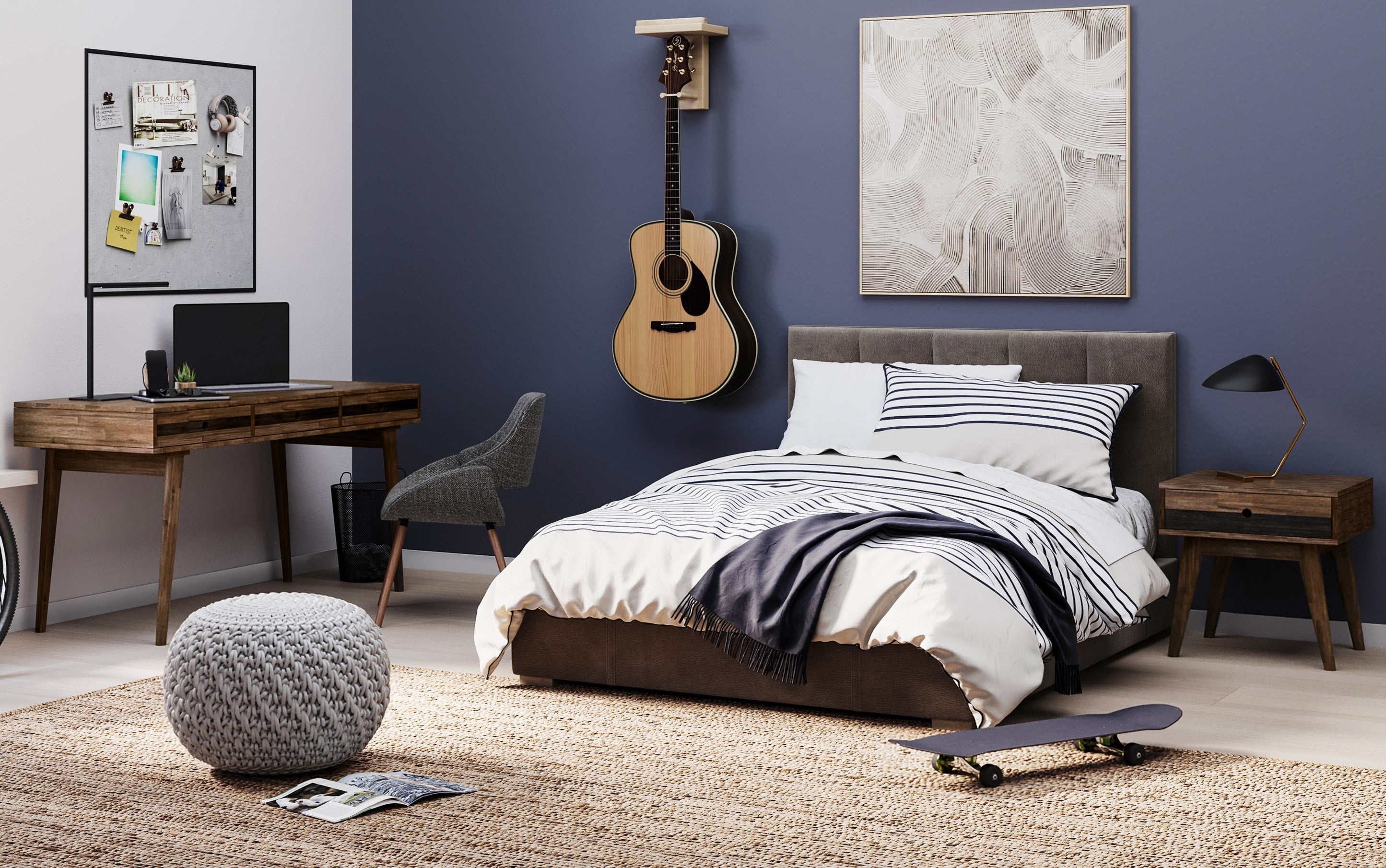 Clarkson Desk in Acacia