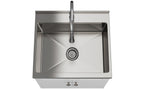 Beckham All-In-One 24 inch Laundry Utility Sink and Cabinet