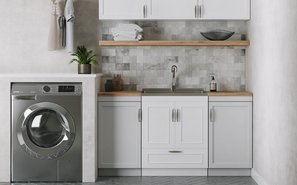 Cardinal All-In-One 28 inch Laundry Utility Sink and Cabinet