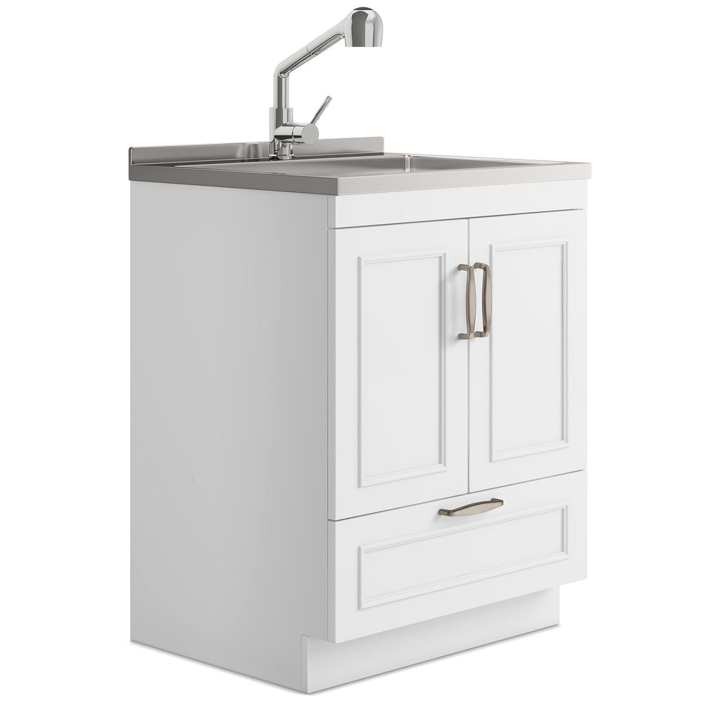 Cardinal All-In-One 28 inch Laundry Utility Sink and Cabinet