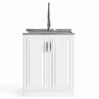 Darwin All-In-One 28 inch Laundry Utility Sink and Cabinet