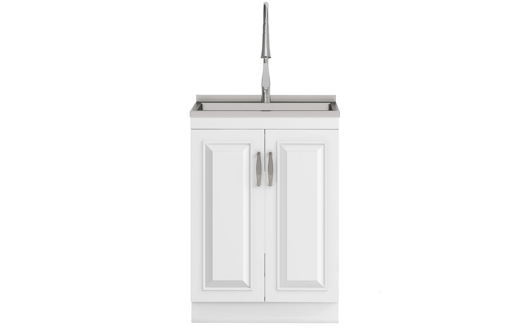 Darwin All-In-One 24-inch Laundry Utility Sink and Cabinet