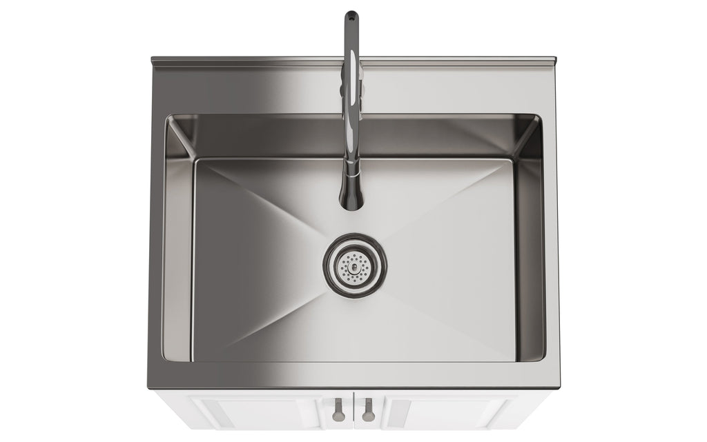 Darwin All-In-One 24-inch Laundry Utility Sink and Cabinet