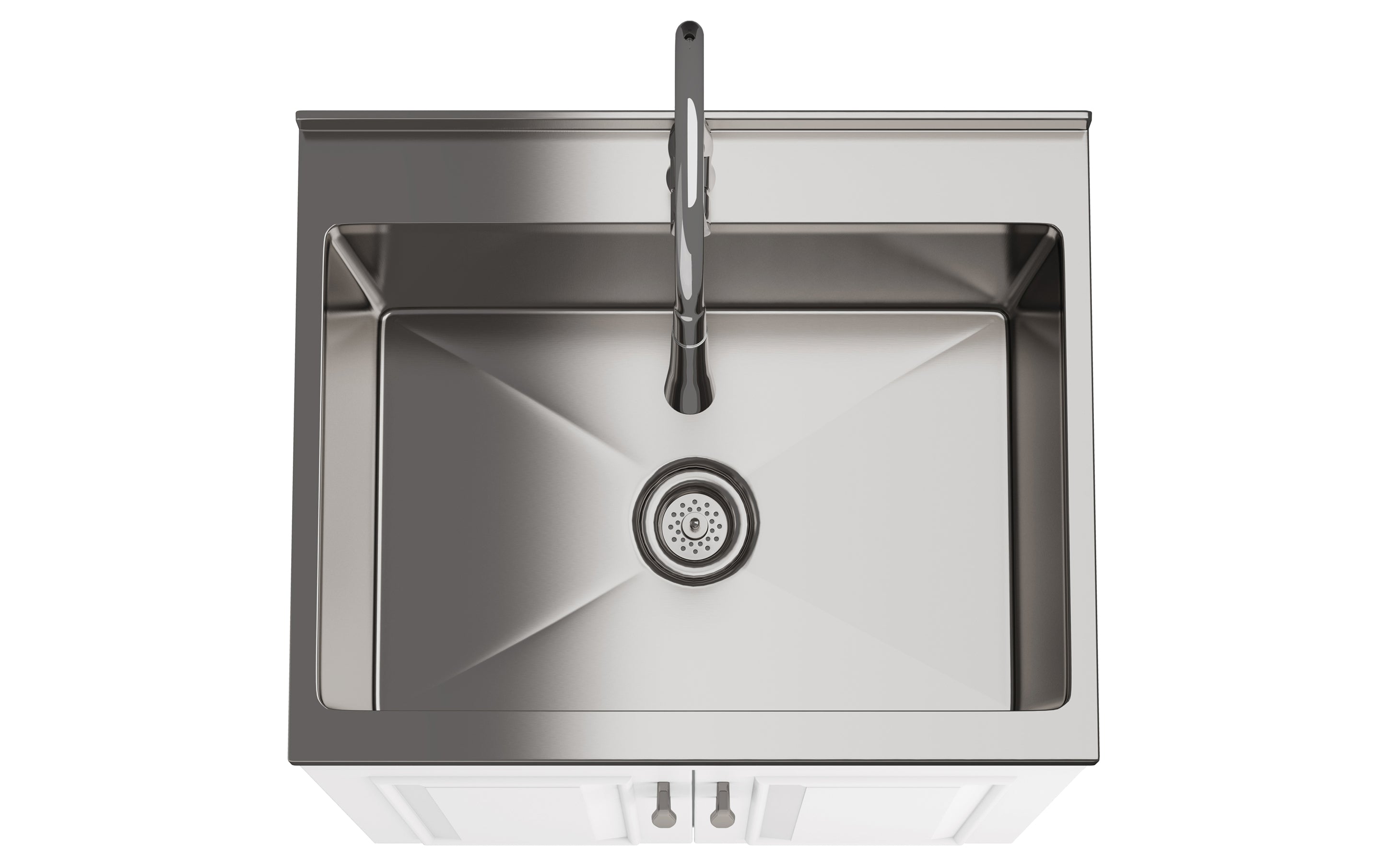 Darwin All-In-One 24-inch Laundry Utility Sink and Cabinet