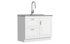 Darwin All-In-One 46-inch Laundry Utility Sink and Cabinet