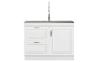 Darwin All-In-One 46-inch Laundry Utility Sink and Cabinet