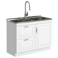 Darwin All-In-One 46-inch Laundry Utility Sink and Cabinet