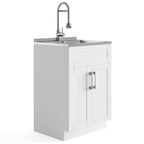 Hennessy All-In-One 24 inch Laundry Utility Sink and Cabinet