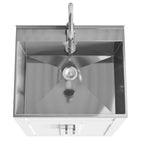 Hennessy All-In-One 24 inch Laundry Utility Sink and Cabinet