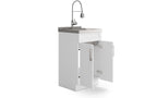 Hennessy All-In-One 20 inch Laundry Utility Sink and Cabinet