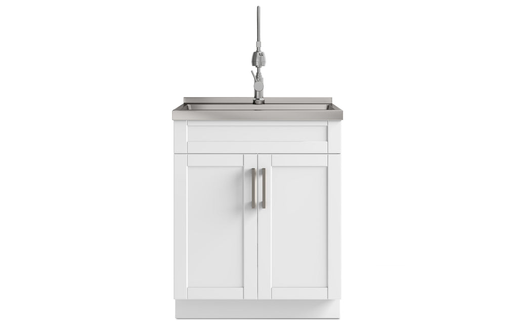 Hennessy All-In-One 28 inch Laundry Utility Sink and Cabinet
