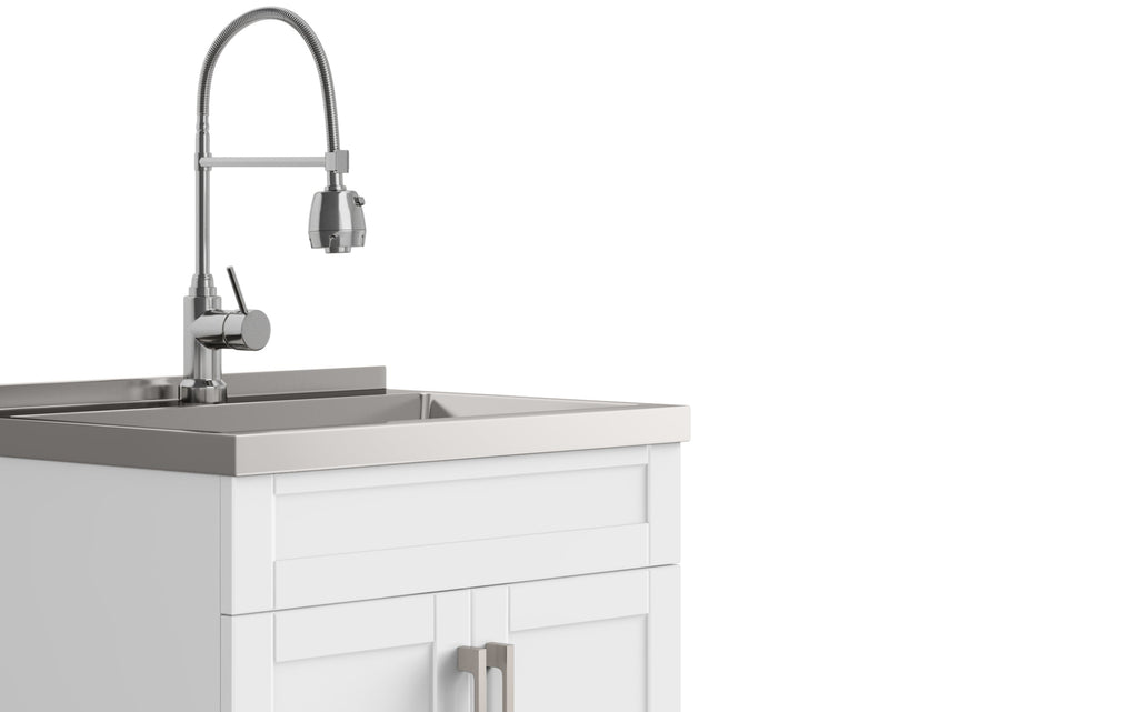 Hennessy All-In-One 28 inch Laundry Utility Sink and Cabinet