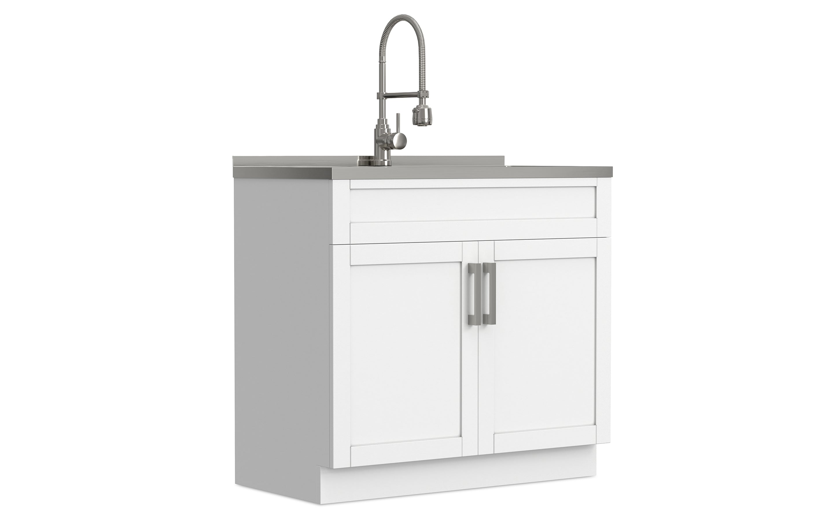 Hennessy All-In-One 36-inch Laundry Utility Sink and Cabinet