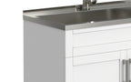 Hennessy All-In-One 36-inch Laundry Utility Sink and Cabinet