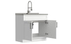 Hennessy All-In-One 36-inch Laundry Utility Sink and Cabinet
