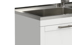 Hennessy All-In-One 46-inch Laundry Utility Sink and Cabinet