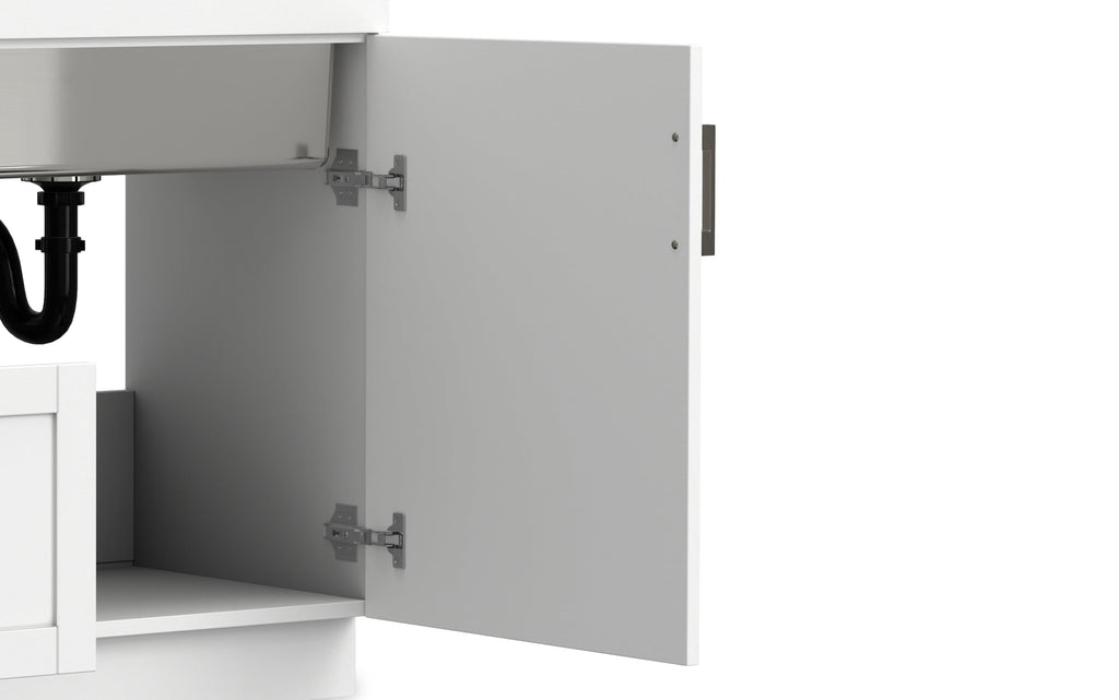 Hennessy All-In-One 46-inch Laundry Utility Sink and Cabinet