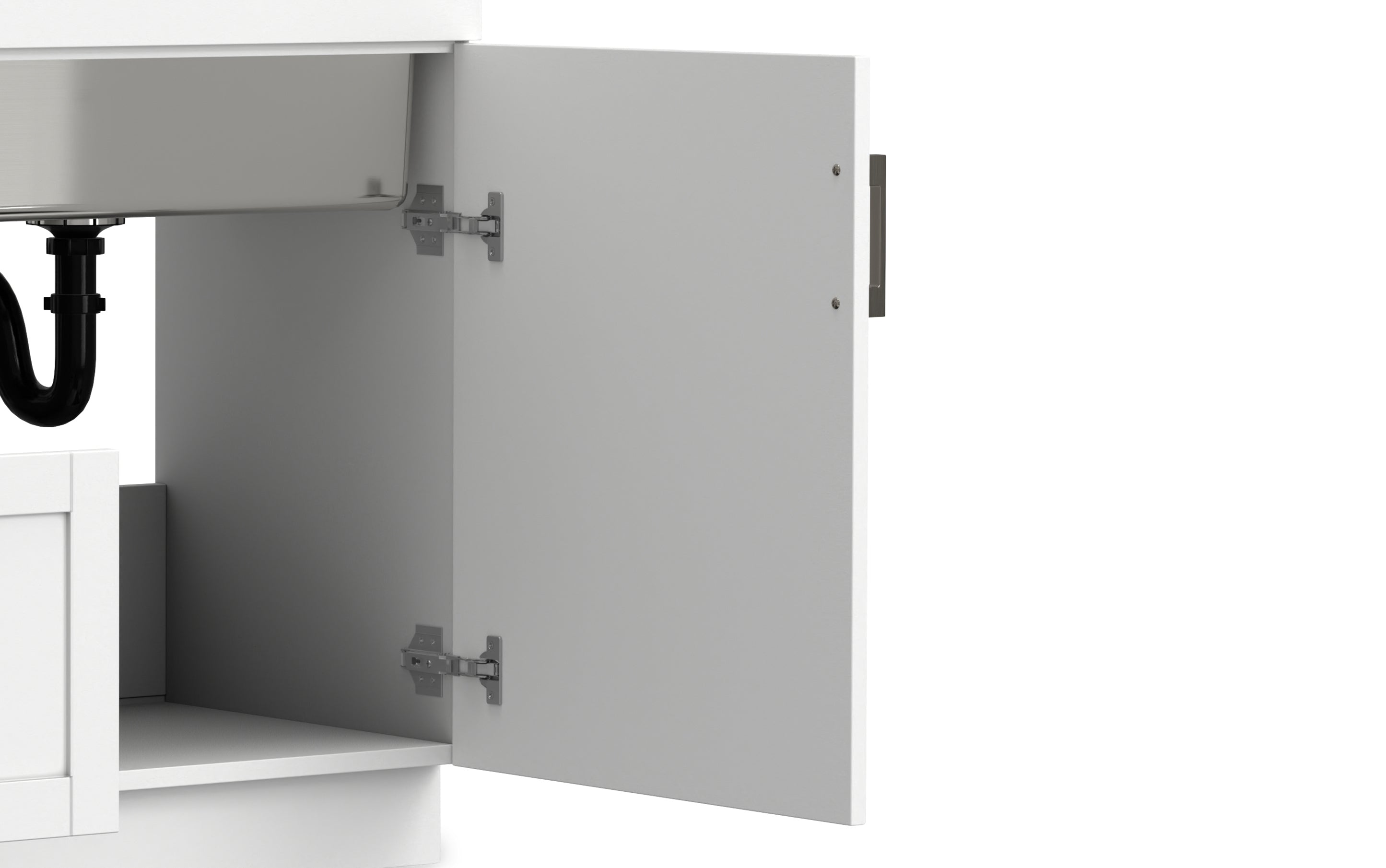 Hennessy All-In-One 46-inch Laundry Utility Sink and Cabinet