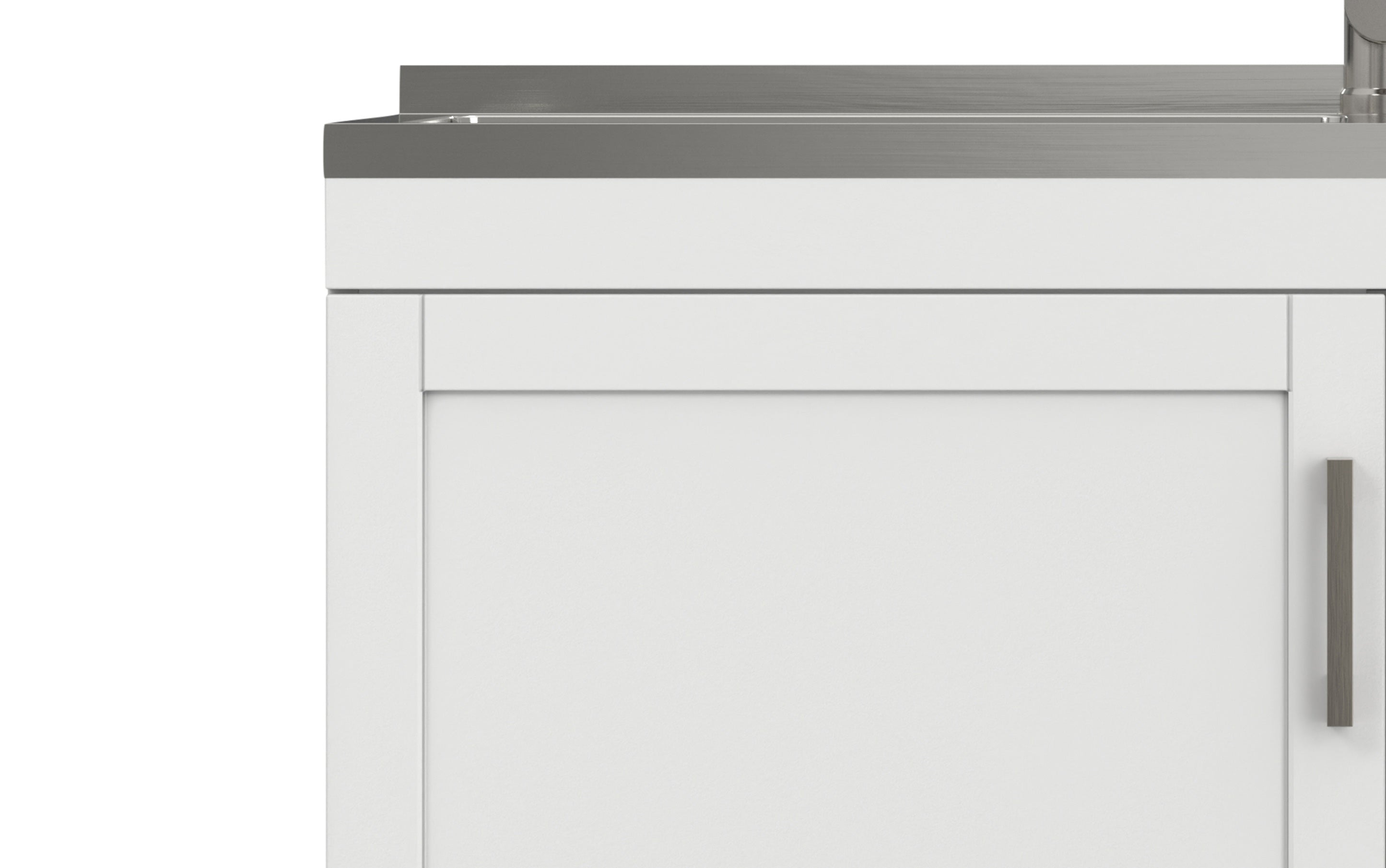 Hennessy All-In-One 46-inch Laundry Utility Sink and Cabinet