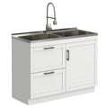 Hennessy All-In-One 46-inch Laundry Utility Sink and Cabinet