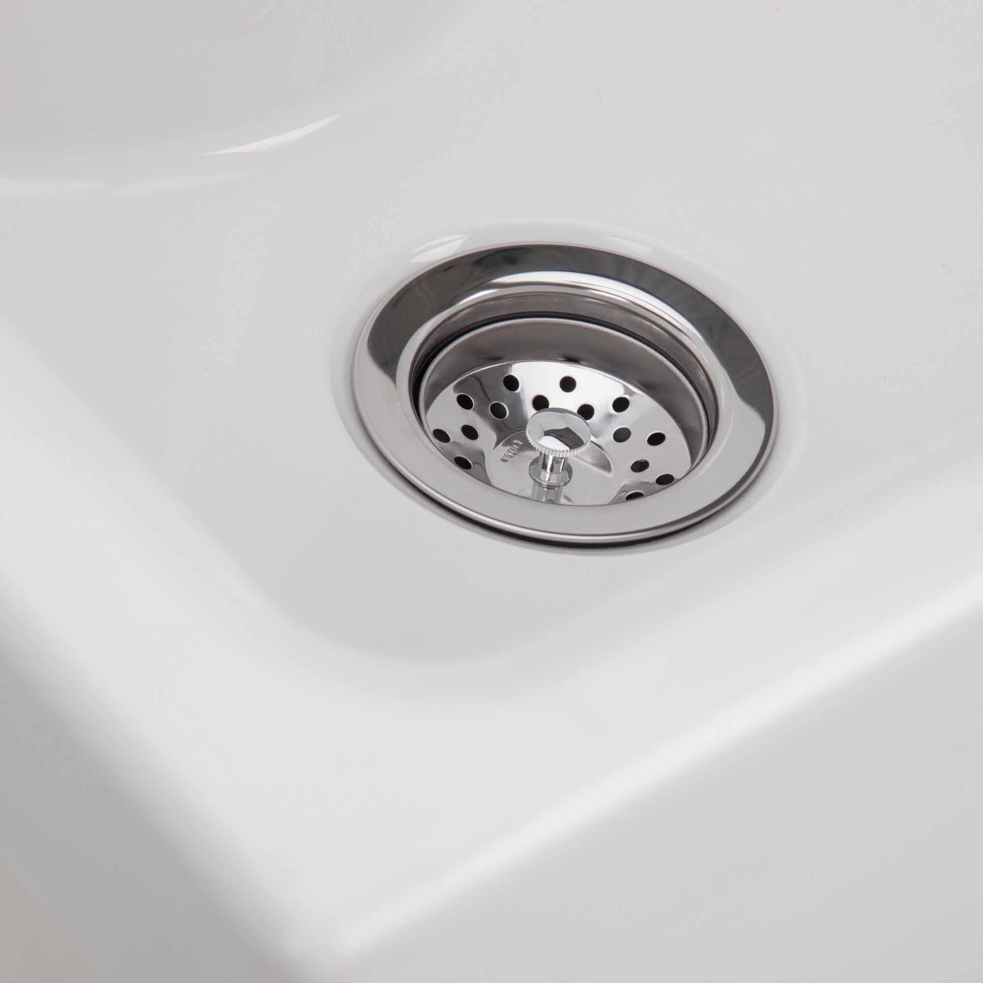 Kyle All-In-One 24 inch Laundry Utility Sink and Cabinet with ABS Sink