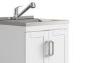 Kyle All-In-One 24-inch Laundry Utility Sink and Cabinet
