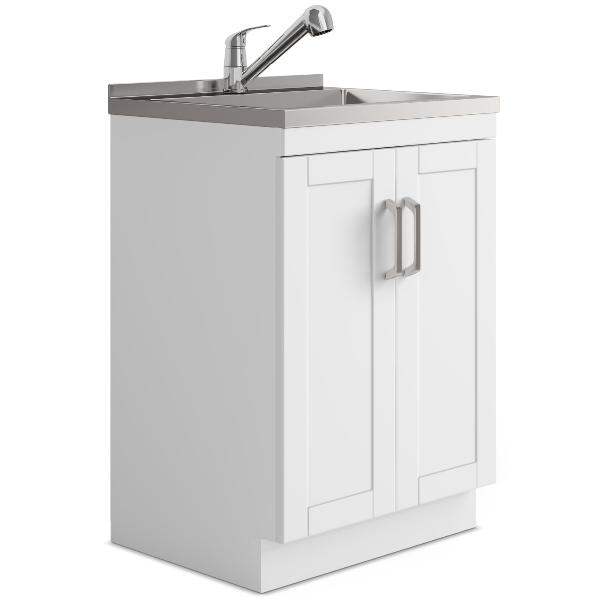 Kyle All-In-One 24-inch Laundry Utility Sink and Cabinet