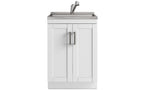 Kyle All-In-One 24-inch Laundry Utility Sink and Cabinet