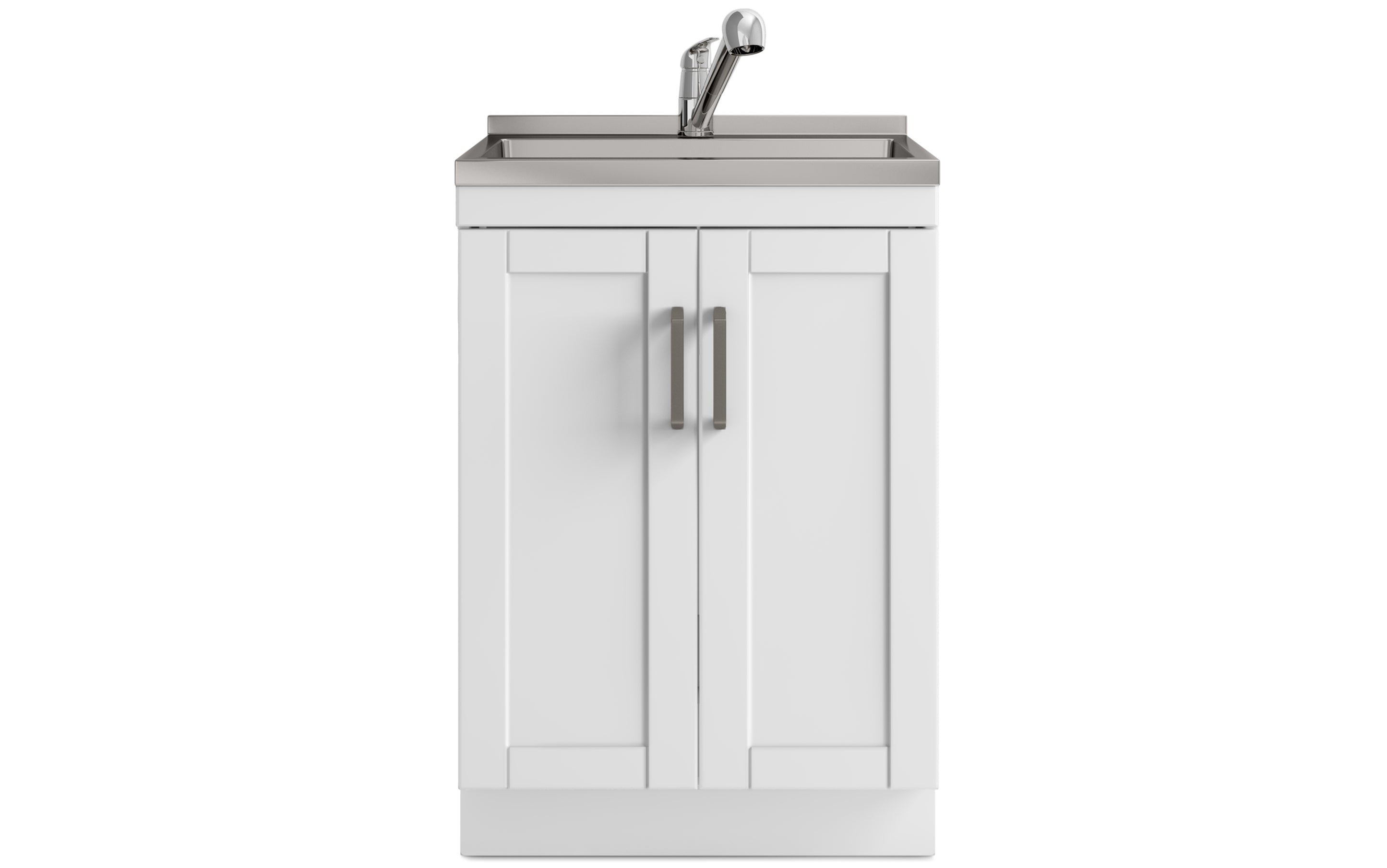 Kyle All-In-One 24-inch Laundry Utility Sink and Cabinet