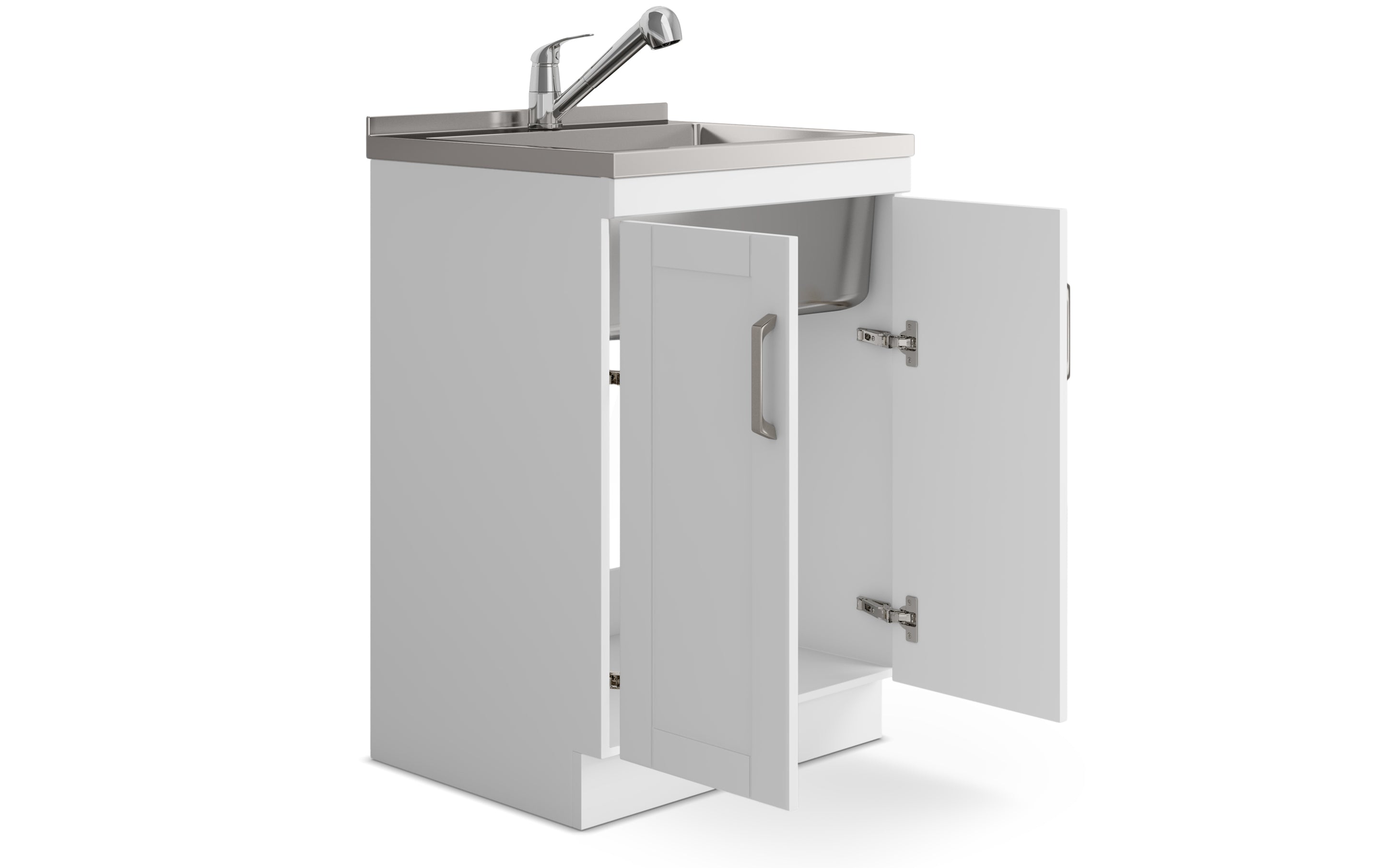 Kyle All-In-One 24-inch Laundry Utility Sink and Cabinet