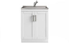 Kyle All-In-One 28-inch Laundry Utility Sink and Cabinet