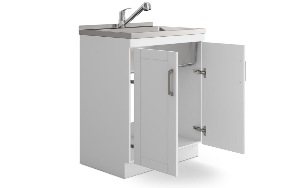 Kyle All-In-One 28-inch Laundry Utility Sink and Cabinet