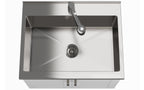 Kyle All-In-One 28-inch Laundry Utility Sink and Cabinet