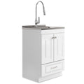 Lawrence All-In-One 24 inch Laundry Utility Sink and Cabinet
