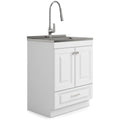 Lawrence All-In-One 28 inch Laundry Utility Sink and Cabinet