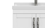Maile All-In-One 24-inch Laundry Utility Sink and Cabinet with ABS Sink