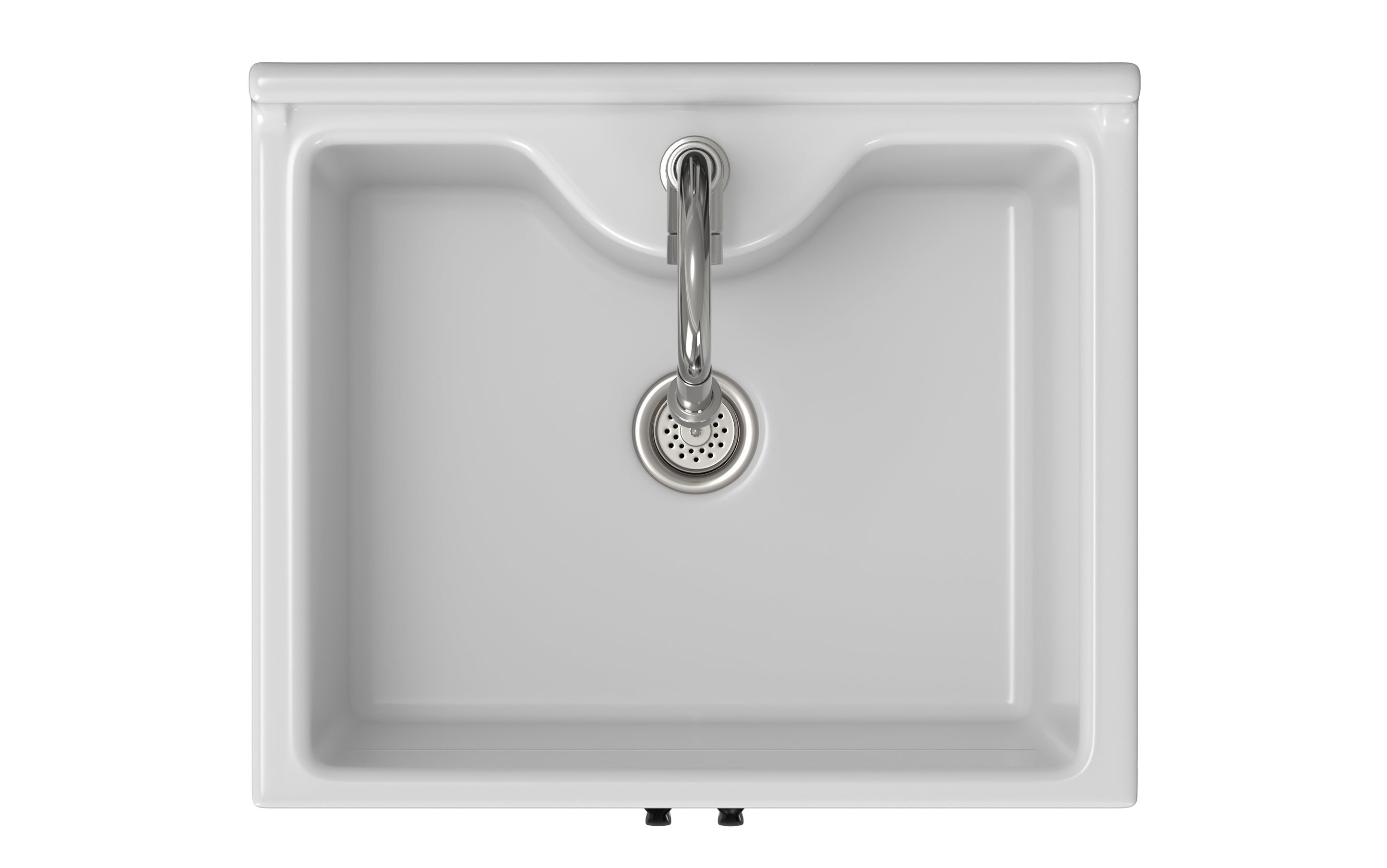 Maile All-In-One 24-inch Laundry Utility Sink and Cabinet with ABS Sink