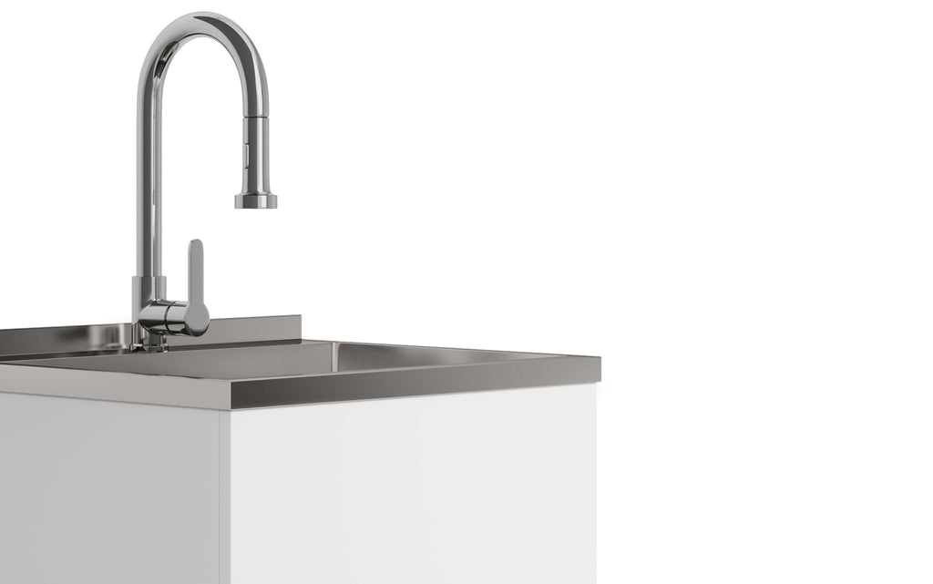 Metro All-In-One 24 inch Laundry Utility Sink and Cabinet