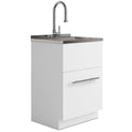 Metro All-In-One 24 inch Laundry Utility Sink and Cabinet