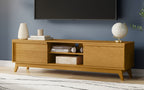 Lennon 72 inch Low TV Stand in Oak