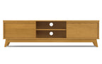 Lennon 72 inch Low TV Stand in Oak