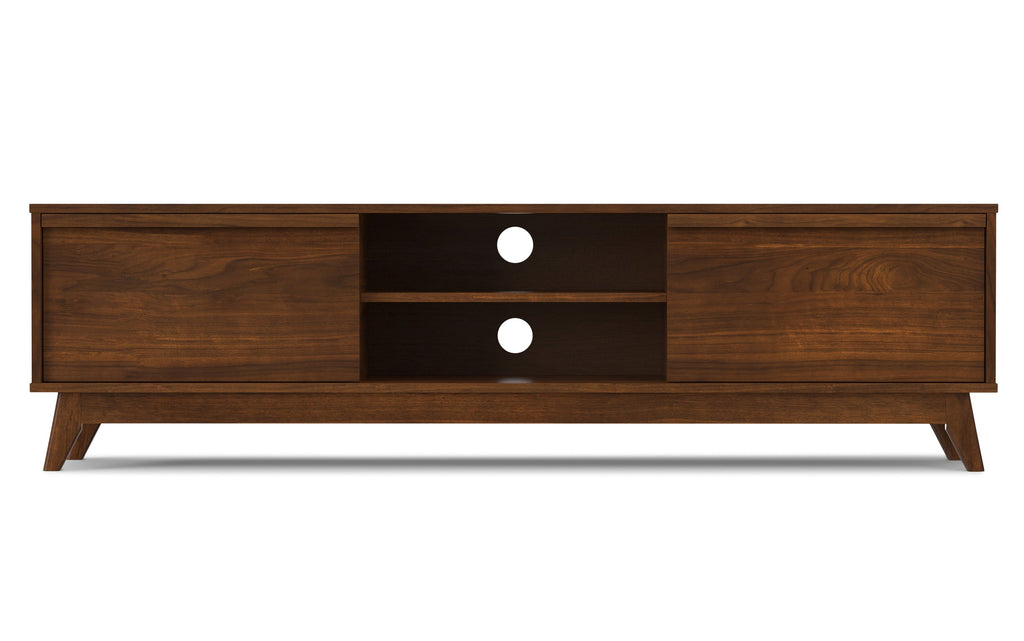 Lennon 72 inch Low TV Stand in Walnut